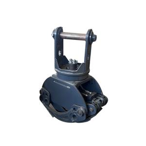 China Durable Q355B Material Excavator Wood Grab For Telescopic Pulling Arm Use factory