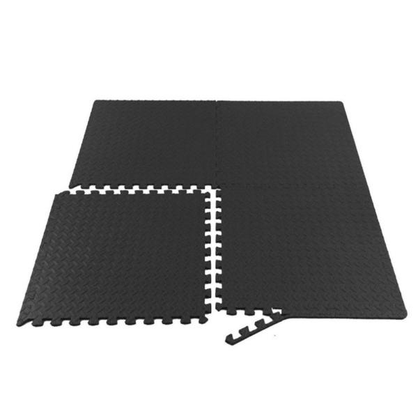 1000X1000X45mm Interlocking Rubber Mat Removable EPDM Gym Rubber Flooring