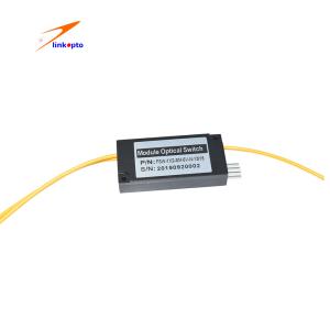 China 1x2 Latching 1260-1650nm Fiber Optical Switch FTTx Solutions factory