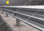 Wave Metal Road Safety Barriers Bridge Guardrail For High Speed Highways