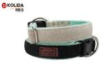 Four Sizes Reflective Dog Collars Stainlee Steel Material Ring For Walking /