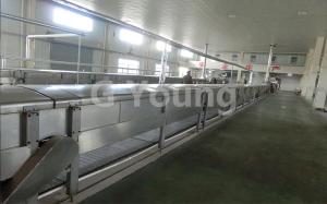 China 160,000 Bags / Shift Noodle Manufacturing Machinery Fried Instant Noodle Making Machine factory