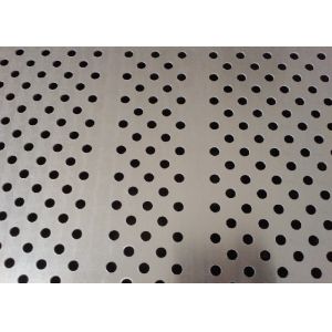 Stainless Steel Perforated Mesh Panel Custom Hole Patterns