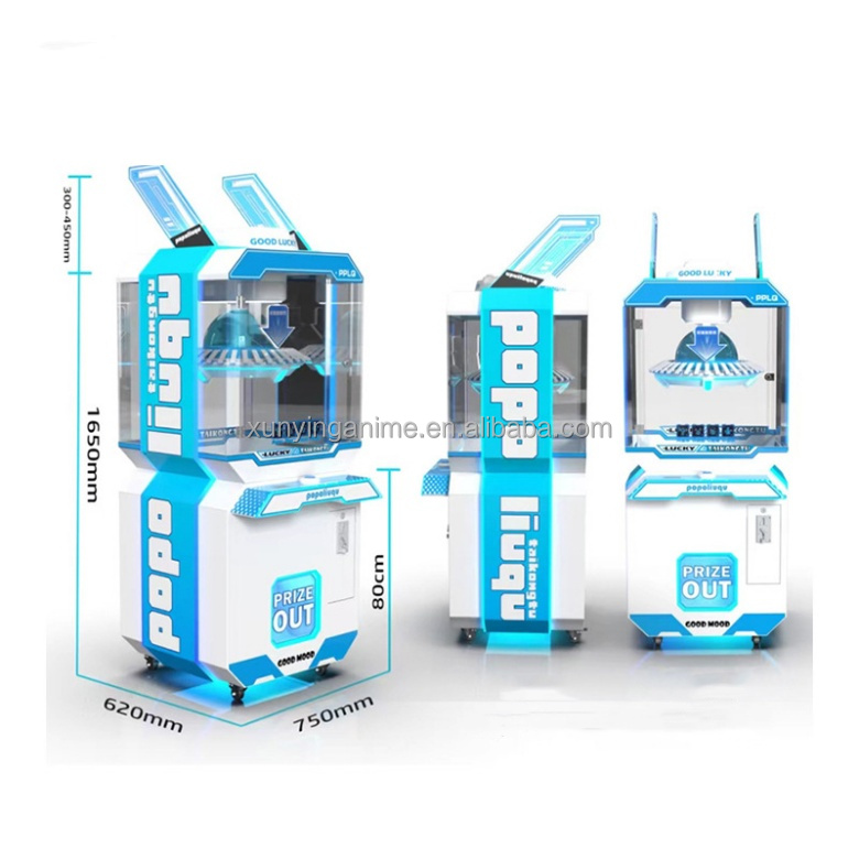 Clamp Vending Arcade Prize Machine 1 Player Mini Claw Crane Machine
