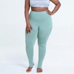 Fat women sports fitness weat high waist leggings pants