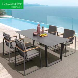 China Customized Color Outdoor Rattan Weaving Garden Chairs for Balcony Dining factory