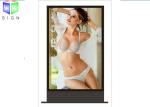 Free Standing Large Light Box Display Stand Double Side Environmental Protection