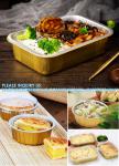 270mm Diameter 3500ml Golden Series Aluminum Foil Baking Round Shape Pan