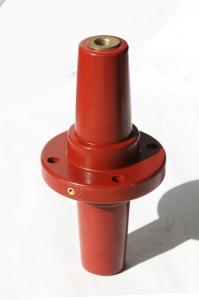 China High Tension Epoxy Resin Switchgear Bushing / APG High Voltage Bushing factory
