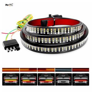 China LED Strip Light for Truck Tailgate Side Bed Continuous Amber Brake Running Turn Signal factory