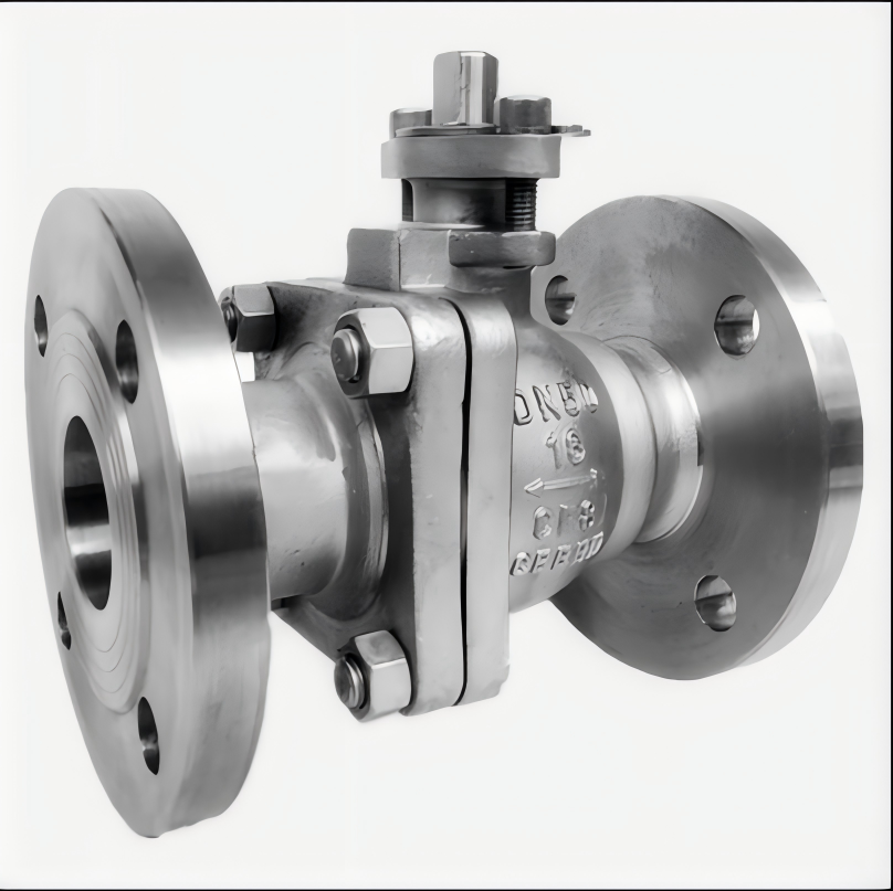 China Flanged ball valve floating ball valve Q41F manual 304L stainless steel ball valve factory