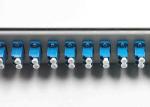 LC Duplex Fiber Optic Patch Panel 24 Port 48 Cores 3 Years Warranty