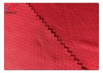 Breathable Poly Spandex Sports Mesh Fabric Weft Knitted