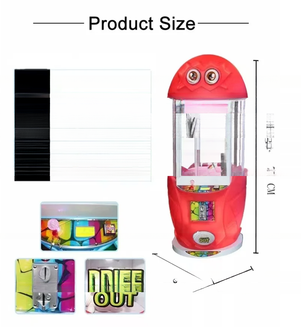 Dreamland Coin-Operated Plush Toy Claw Doll Game Machine Magic Egg Crane Game Machine for Sale