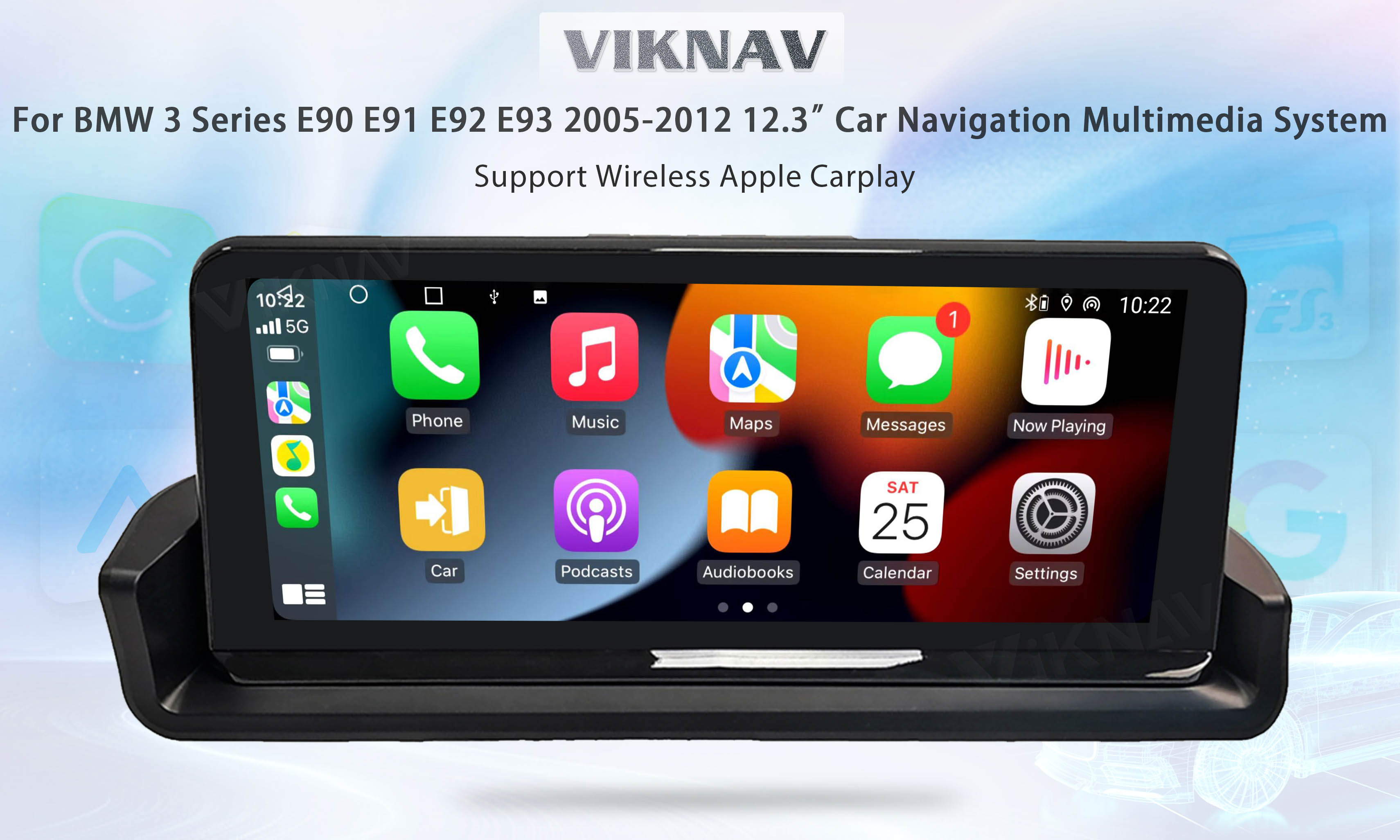 Viknav BMW E90 91 92 93 3 Series Android Radio Car Audio Player 2005-12