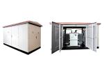 Outdoor Prefabricated Electrical Substation Box Low Pressure 40.5kV Rated