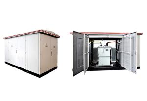 China Outdoor Prefabricated Electrical Substation Box Low Pressure 40.5kV Rated Voltage factory