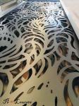 Customized Aluminum Decorative Laser Cut Metal Panels For Hotel Fence
