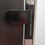 Durable PVC Hinged Door Elegant Bathroom Klitchen Adjusting Upvc Doors