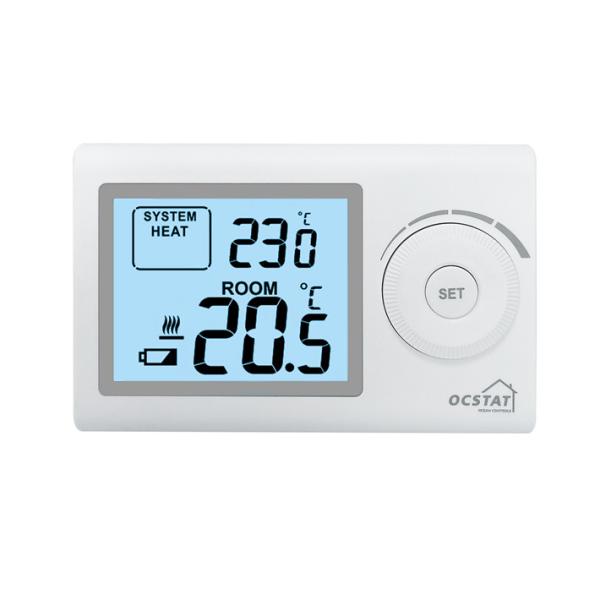 Riseem White Gas Boiler Radiant Non-programmable Temperature Heating Room