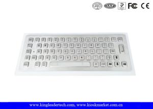 China 304 Stainless Steel Industrial Mini Keyboard High Vandal-Proof With 64Keys factory