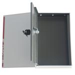 Hotel Portable Metal Cash Box Businesses Small Lockable Money Box