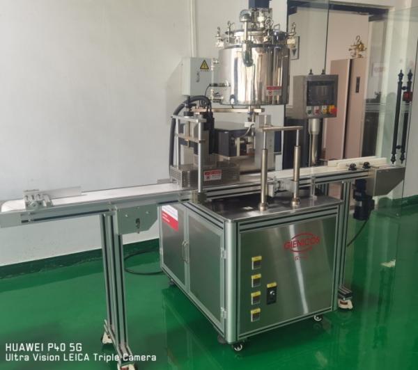 20L Heating tank JSFL Single Nozzle lipstick lipbalm Filling Machine 20-30pcs