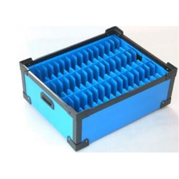 China Plastic Hollow Sheet Dividers Box Recyclable Plastic Box With Partitions factory