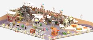 China luxury mall indoor playground childrens activities indoor play areas for fun factory