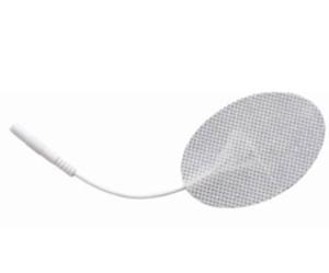 China Tens Unit Oval Silicon Rubber Tens Machine Electrodes factory