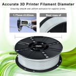 PLA Plus Marble Gray Color Toughness Enhanced 3D Printer Filament High Strength