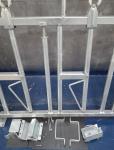 Silver Color Cattle Headlock Feeder Livestock Farming Equipment 8ft 10ft 12ft