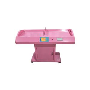 China DHM - 3001B UltrasonicBaby Height Weight Scale With LCD Display Pink Color factory