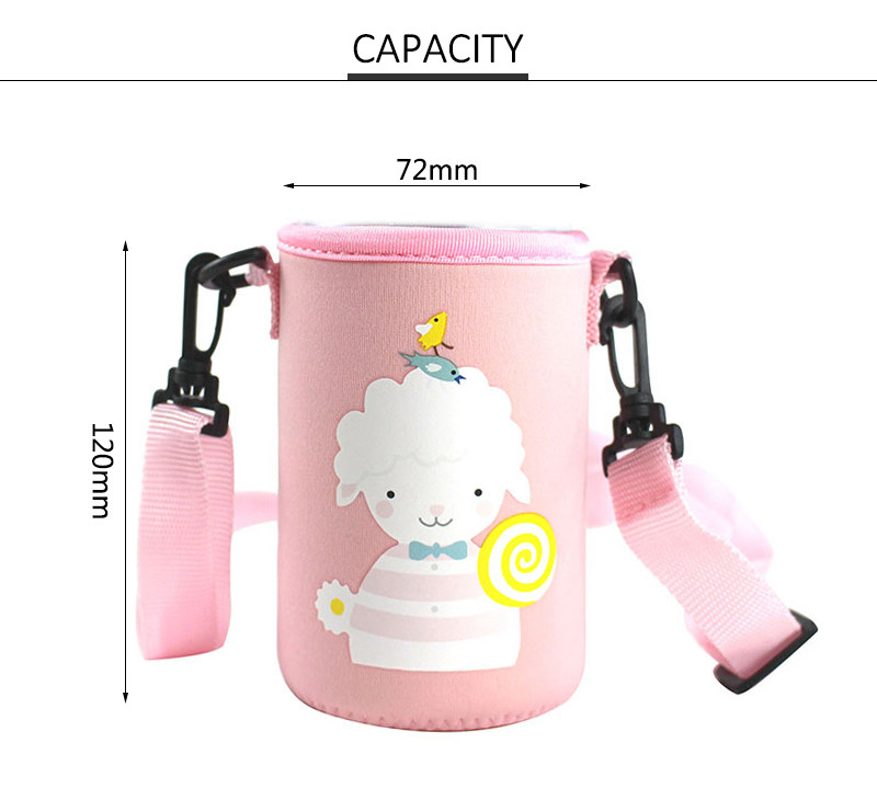 L7.2*H12cm Neoprene Water Bottle Sleeve For Outdoors