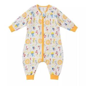 China Dyed Toddler Sleeping Sack Summer Double Layer Seersucker 40x40 Mesh factory