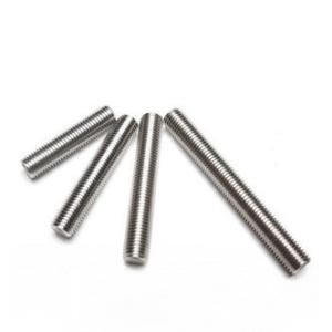 China Zinc Plated Fully Threaded Rod White Carbon Steel 2 Meter Double End Bolts factory
