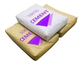 China BOPP Laminated PP Woven Cement Bags 50kg , 25kg Bags Of Ready Mix Concrete factory