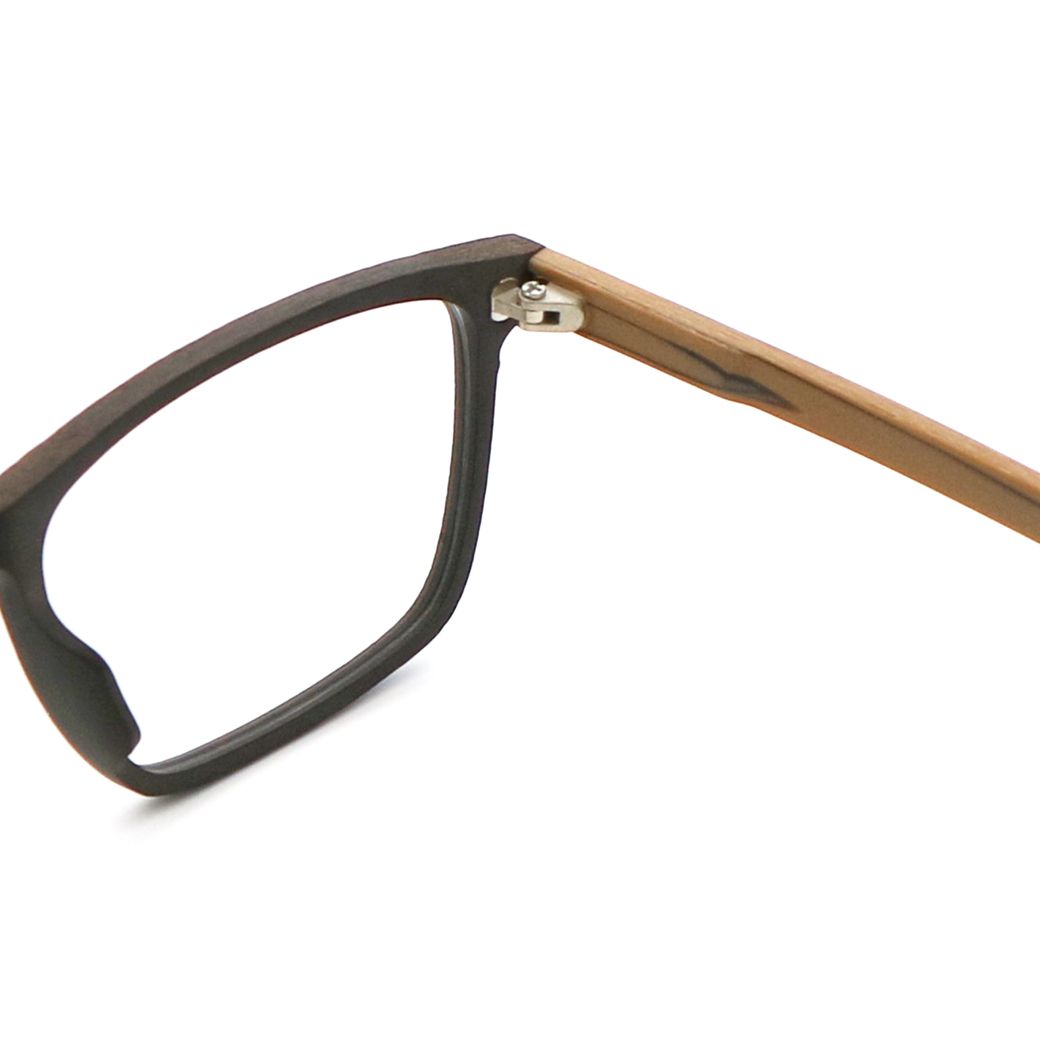 Wood Frame Glasses Men'S Retro Literature Art Handmade Acetate Optical Glasses Frames