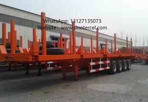 China High Capacity Heavy Duty Timber Transport Semi Trailers factory