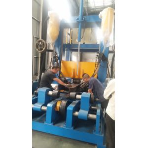 H Beam Submerged Arc Welding Machine 800mm Integrating Assembly Flange