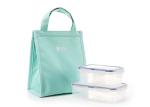 600D Polyester L/S Size Lunch Cooler Bags With Waterproof Aluminum Film