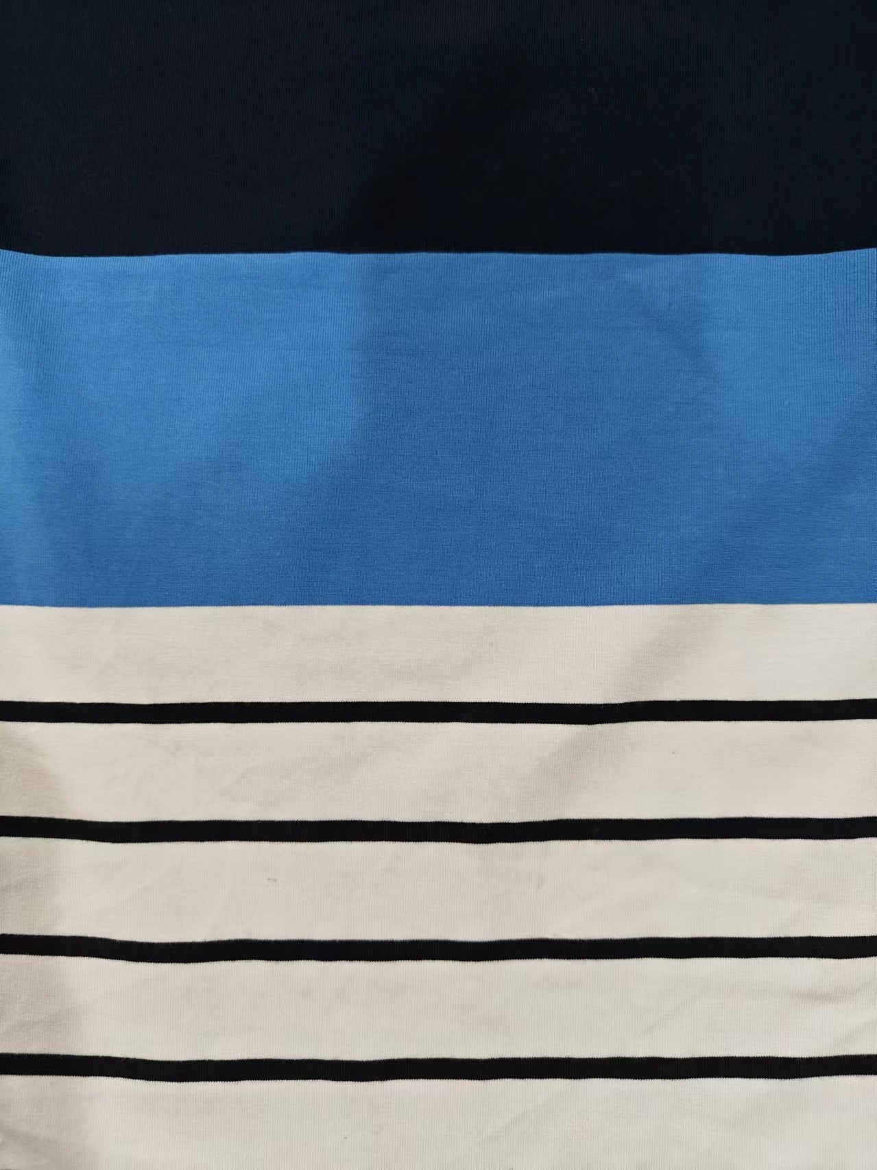 Soft Smooth Comfortable Striped Material Fabric For Polo Shirt