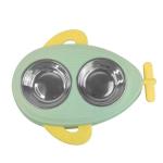 PP Anti Choking Slow Food Bowl Combination Cat Feeder Bowl