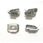 Silver Solar Panel PV System Components Install Cable Clips SS304 2x4mm