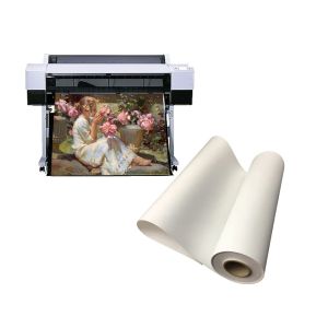 Aqueous Inkjet Matte Cotton Print Canvas Art Roll Blank Canvas