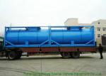 20 Feet ISO Wast Water Tank Container For Bulk Liquid 20000L Optional PE Lined