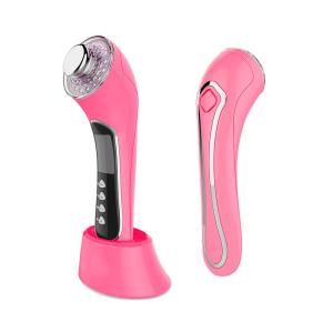 China 50 - 60 Hz Led Light Therapy Device , Ultrasonic Ion Face Beauty Stimulator factory