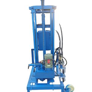 China 100m Deep Electric Portable Water Well Drilling Rig With 22 HP Engine 40kg Maximum Load factory