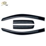 Black Auto Window Vent Shades For Ford Ranger 2015-2018