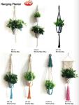 Wholesale t two -Pack Plant Hanger Macrame Jute 4-Leg without Hoop for Indoor